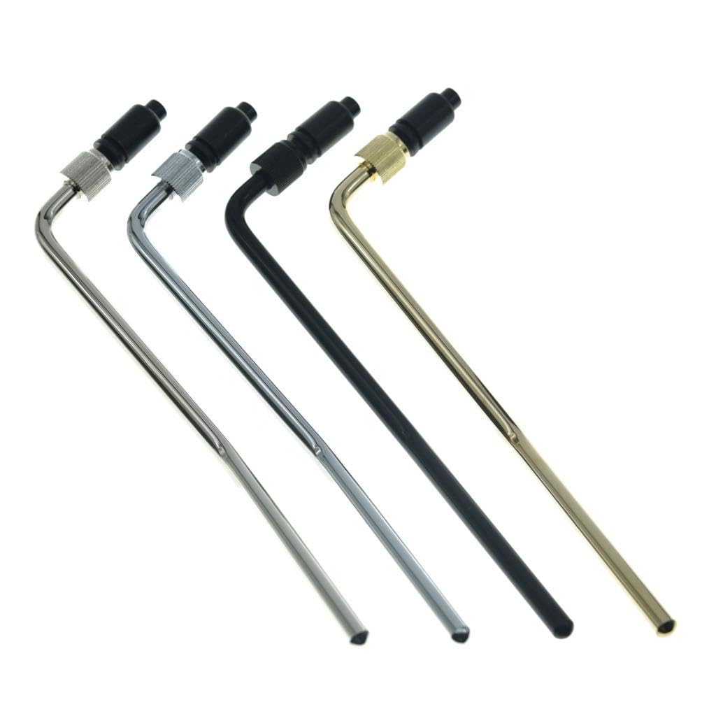 Dopro Tremolo Arm Assembly Bridge Whammy Bar with Socket Ferrule Housing for FR Special/FR Lic Tremolos Chrome